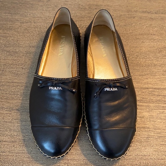Prada flat espadrille 38 - Picture 1 of 12